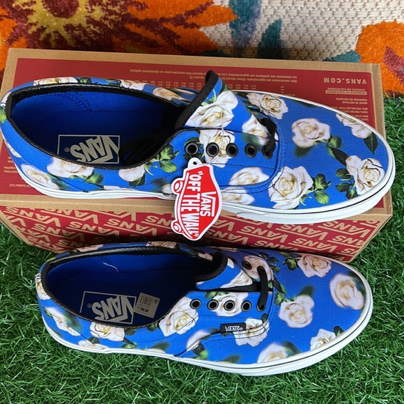 Vans Era Romantic Floral Lapis Blue / True White Men’s sneakers - Picture 3 of 16
